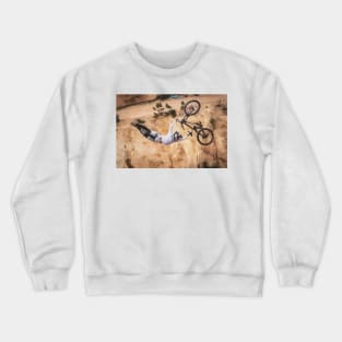 Emil Johansson Superman Seat Grab Audi Nines Painting Crewneck Sweatshirt